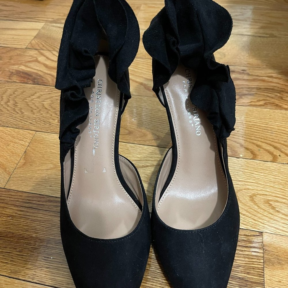 Women’s Christian Siriano black heels